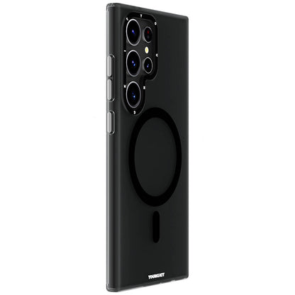 Galaxy S24 Ultra Kılıf M-safe Şarj Özellikli Youngkit Hidden Sand Serisi Kılıf