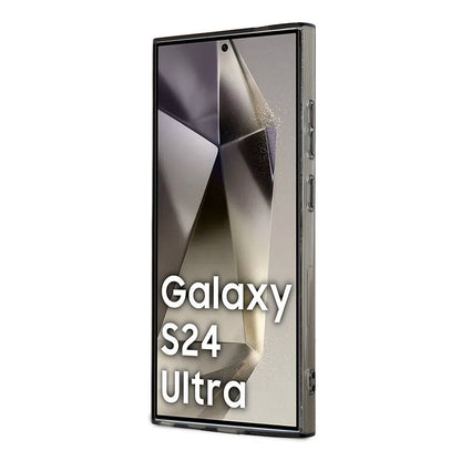 Galaxy S24 Ultra Kılıf Mercedes Benz orijinal Lisanslı M-safe Şarj Özellikli IML Yıldız Logolu Red Ring Kılıf