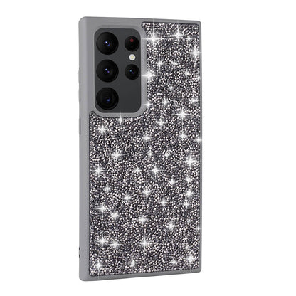 Galaxy S24 Ultra Kılıf Parlak Taşlı Tasarım Zore Pırlanta Kılıf