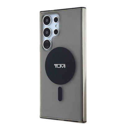 Galaxy S24 Ultra Kılıf TUMI Orijinal Lisanslı M-safe Şarj Özellikli Airbag Köşeli Transparan Plain Kılıf