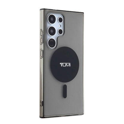 Galaxy S24 Ultra Kılıf TUMI Orijinal Lisanslı M-safe Şarj Özellikli Airbag Köşeli Transparan Plain Kılıf