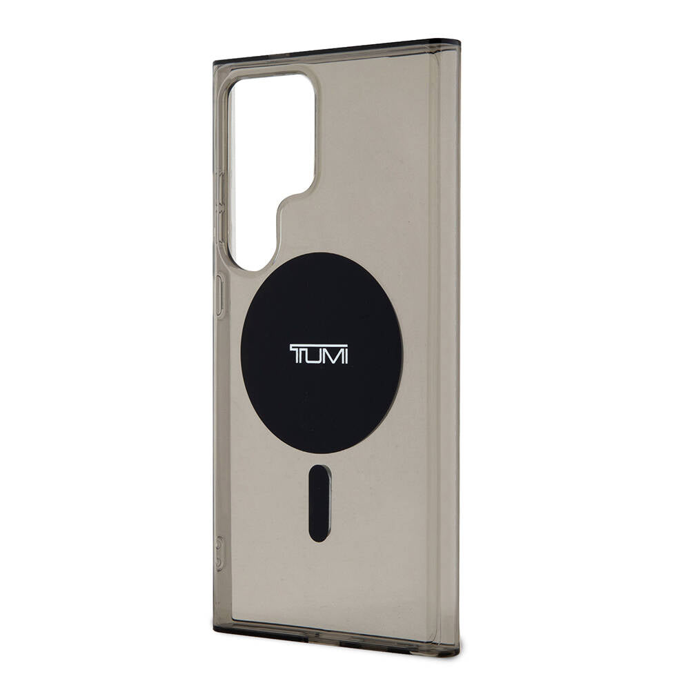 Galaxy S24 Ultra Kılıf TUMI Orijinal Lisanslı M-safe Şarj Özellikli Airbag Köşeli Transparan Plain Kılıf