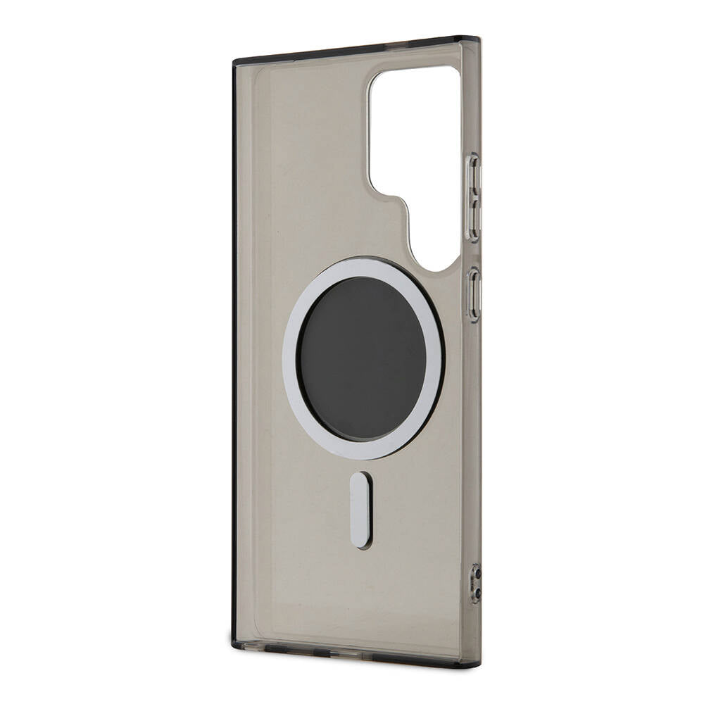 Galaxy S24 Ultra Kılıf TUMI Orijinal Lisanslı M-safe Şarj Özellikli Airbag Köşeli Transparan Plain Kılıf