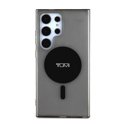 Galaxy S24 Ultra Kılıf TUMI Orijinal Lisanslı M-safe Şarj Özellikli Airbag Köşeli Transparan Plain Kılıf