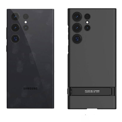 Galaxy S24 Ultra Kılıf Zore Kamera Korumalı Dikey Standlı Ays Kılıf
