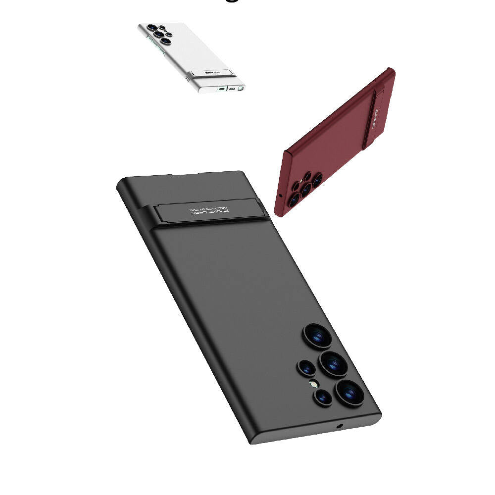 Galaxy S24 Ultra Kılıf Zore Kamera Korumalı Dikey Standlı Ays Kılıf