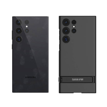 Galaxy S24 Ultra Kılıf Zore Kamera Korumalı Dikey Standlı Ays Kılıf