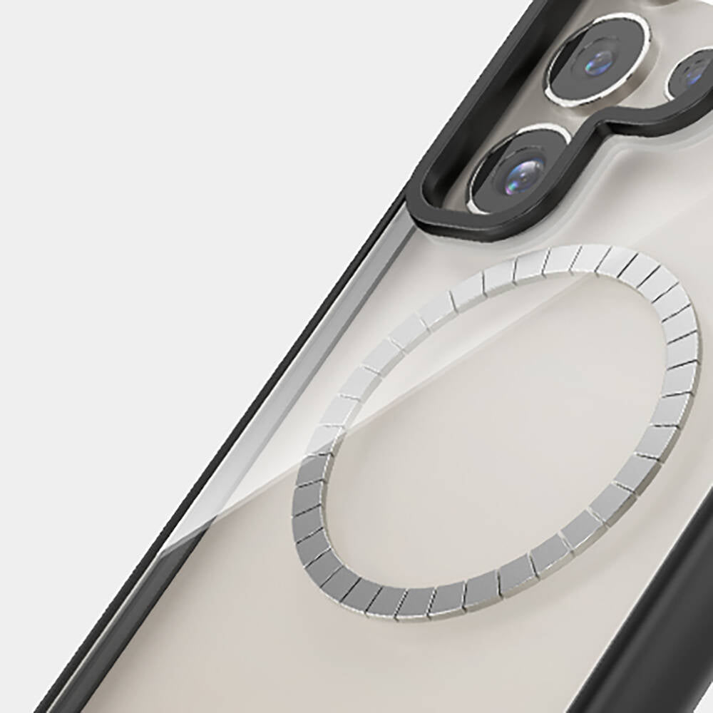 Galaxy S24 Ultra M-safe Şarj Özellikli Casebang Ahhey Serisi Arka Panel