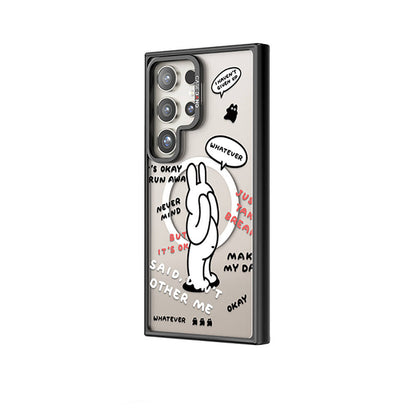 Galaxy S24 Ultra M-safe Şarj Özellikli Casebang Chill Out Serisi Mıknatıslı Arka Panel