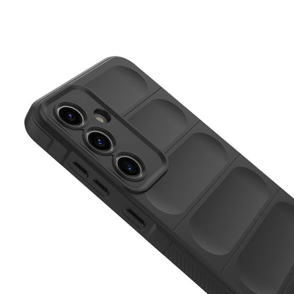 Galaxy S25 FE Kılıf Esnek TPU Oyuklu Arka Yüzey Tasarımlı Zore Etnik Silikon Kılıf