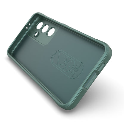 Galaxy S25 FE Kılıf Esnek TPU Oyuklu Arka Yüzey Tasarımlı Zore Etnik Silikon Kılıf