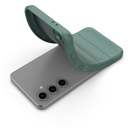 Galaxy S25 FE Kılıf Esnek TPU Oyuklu Arka Yüzey Tasarımlı Zore Etnik Silikon Kılıf