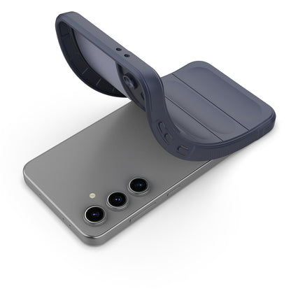 Galaxy S25 FE Kılıf Esnek TPU Oyuklu Arka Yüzey Tasarımlı Zore Etnik Silikon Kılıf