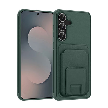 Galaxy S25 FE Kılıf Kartlıklı TPU Zore Bikart Kılıf