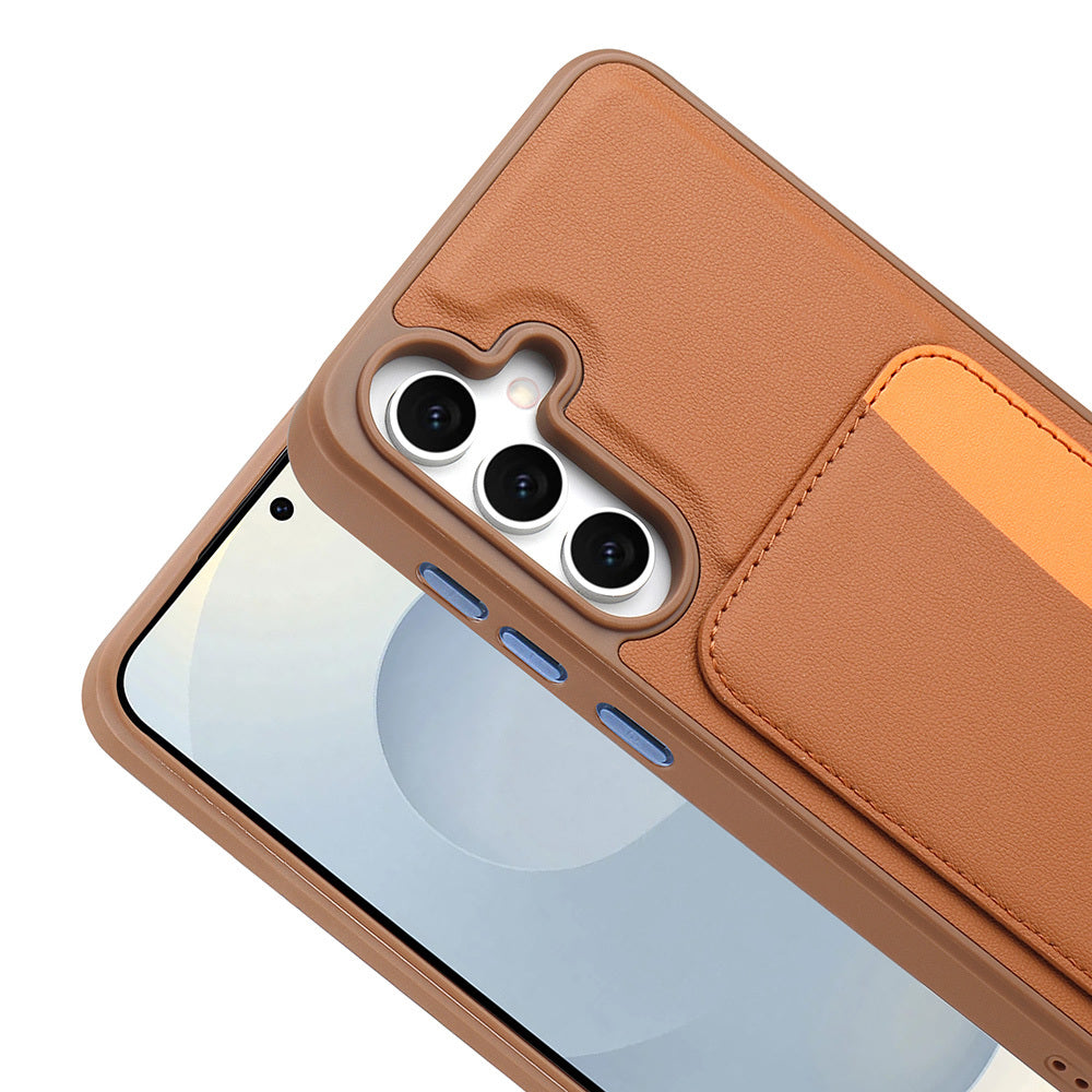 Galaxy S25 FE Kılıf Kartlıklı Zore X-Kart Silikon Kılıf