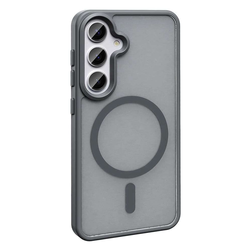 Galaxy S25 FE Kılıf M-safe Şarj Özellikli Mat Arka Yüzey Zore Sio Kılıf