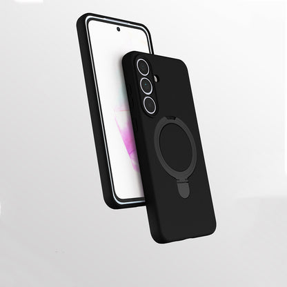 Galaxy S25 FE Kılıf M-safe Şarj Özellikli Standlı Zore Samara Kılıf