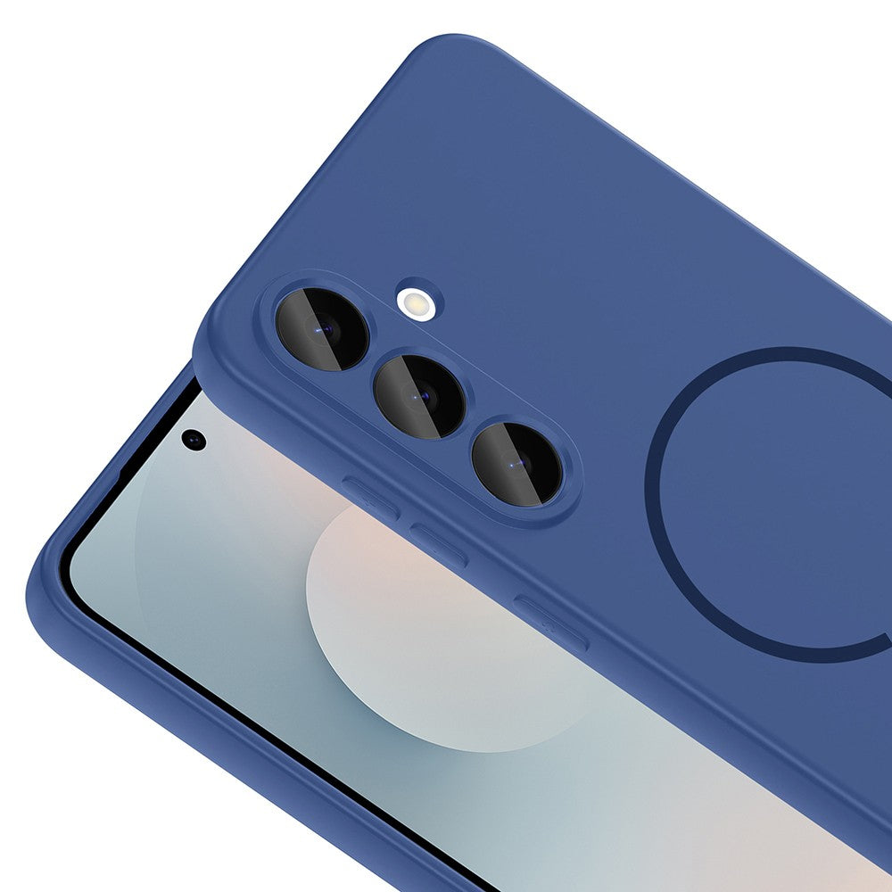 Galaxy S25 FE Kılıf M-safe Şarj Özellikli Zore Meta Kılıf