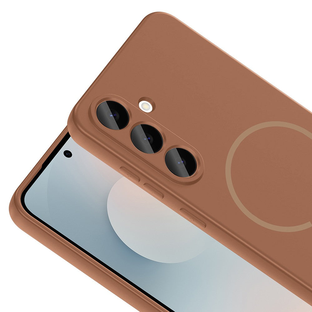 Galaxy S25 FE Kılıf M-safe Şarj Özellikli Zore Meta Kılıf