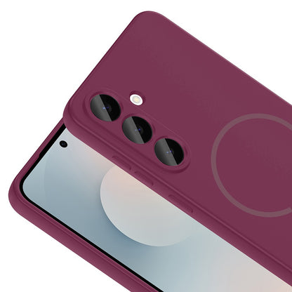 Galaxy S25 FE Kılıf M-safe Şarj Özellikli Zore Meta Kılıf