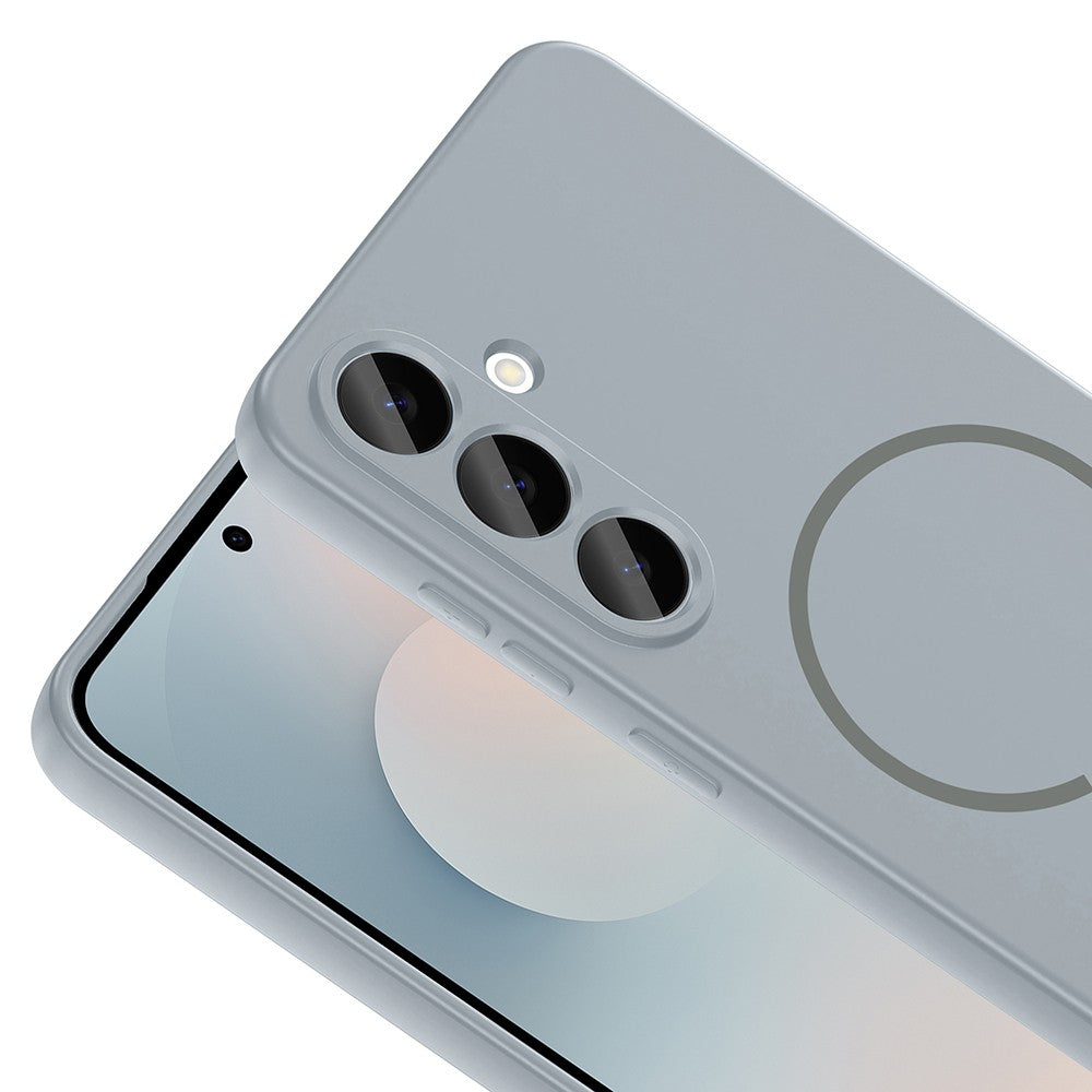 Galaxy S25 FE Kılıf M-safe Şarj Özellikli Zore Meta Kılıf