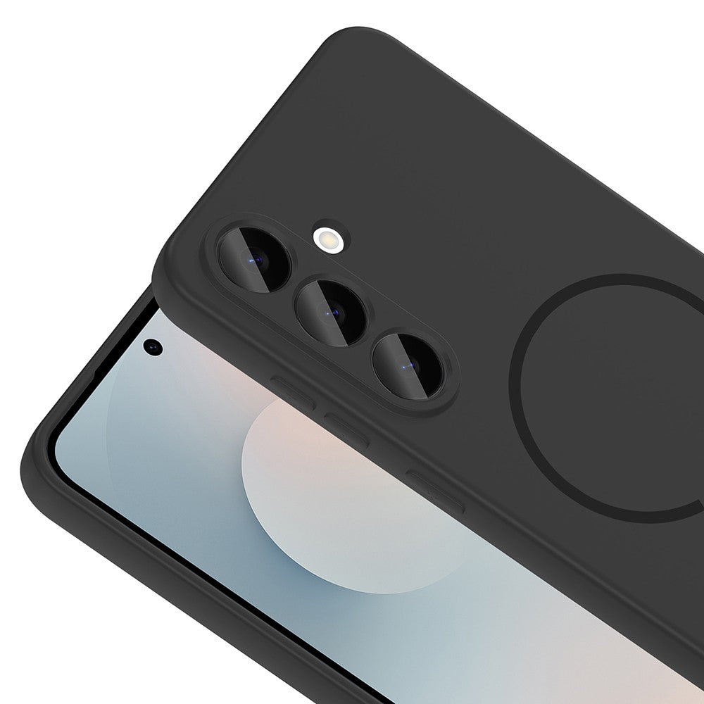 Galaxy S25 FE Kılıf M-safe Şarj Özellikli Zore Meta Kılıf