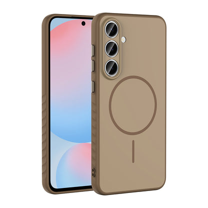 Galaxy S25 FE Kılıf M-safe Şarj Özellikli Zore Tea Kılıf