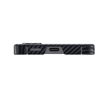 Galaxy S25 Kılıf M-safe Özellikli Karbon Fiber Benks Essential ArmorAir 600D Kevlar Kılıf