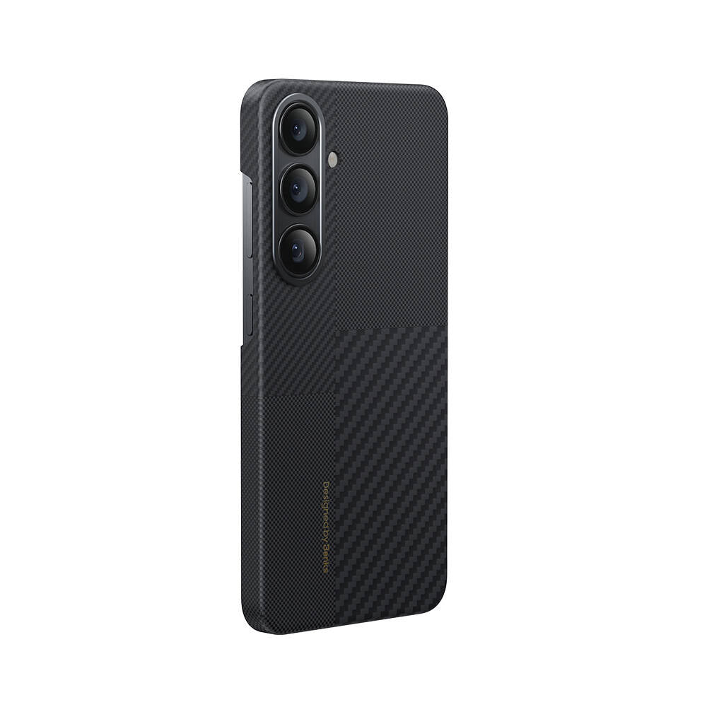 Galaxy S25 Plus Kılıf M-safe Şarj Özellikli Karbon Fiber Benks Montage ArmorAir Kevlar Kılıf
