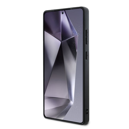 Galaxy S25 Ultra Kılıf Guess Orijinal Lisanslı PU Deri 4G Desenli Metal Büyük 4G ve Yazı Logolu Kılıf