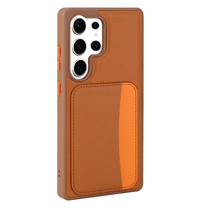 Galaxy S25 Ultra Kılıf Kartlıklı Zore X-Kart Silikon Kılıf