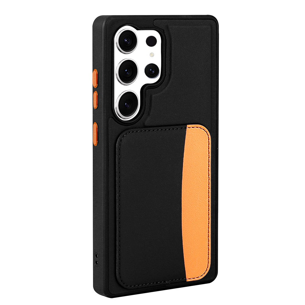 Galaxy S25 Ultra Kılıf Kartlıklı Zore X-Kart Silikon Kılıf