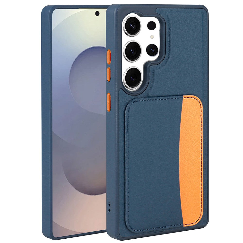 Galaxy S25 Ultra Kılıf Kartlıklı Zore X-Kart Silikon Kılıf