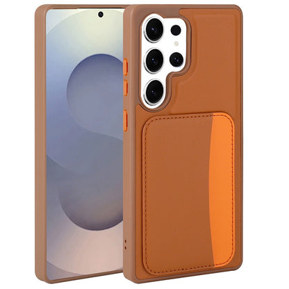 Galaxy S25 Ultra Kılıf Kartlıklı Zore X-Kart Silikon Kılıf