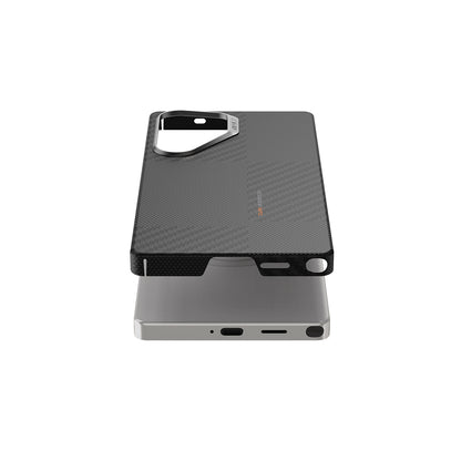 Galaxy S25 Ultra Kılıf M-safe Şarj Özellikli 600D Metal Kamera Çerçeveli Raptic Aramid Fiber Croxx Mondrian Serisi Kılıf