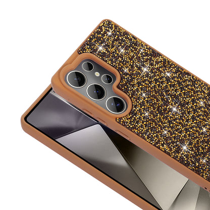 Galaxy S25 Ultra Kılıf Parlak Taşlı Tasarım Zore Pırlanta Kılıf