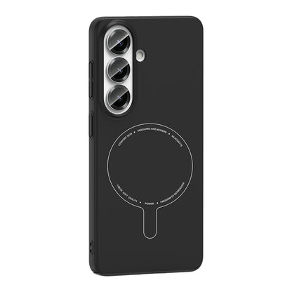 Galaxy S26 FE Kılıf M-Safe Şarj Özellikli Kamera Korumalı Zore Elio Sert PC Kılıf