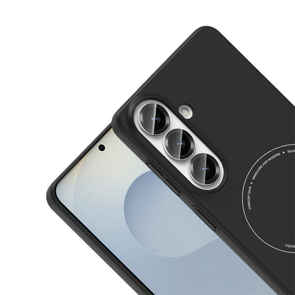 Galaxy S26 FE Kılıf M-Safe Şarj Özellikli Kamera Korumalı Zore Elio Sert PC Kılıf