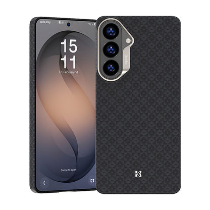 Galaxy S26 Plus Kılıf M-Safe Şarj Özellikli Benks ArmorAir ArmorGrid Serisi Kevlar Kılıf