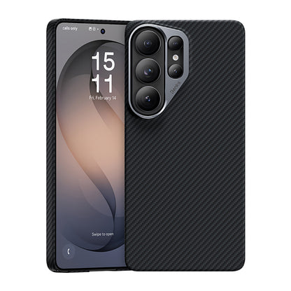 Galaxy S26 Ultra Kılıf Benks M-safe Şarj Özellikli Magnetik ArmorAir 600D Kevlar Fiber Kılıf