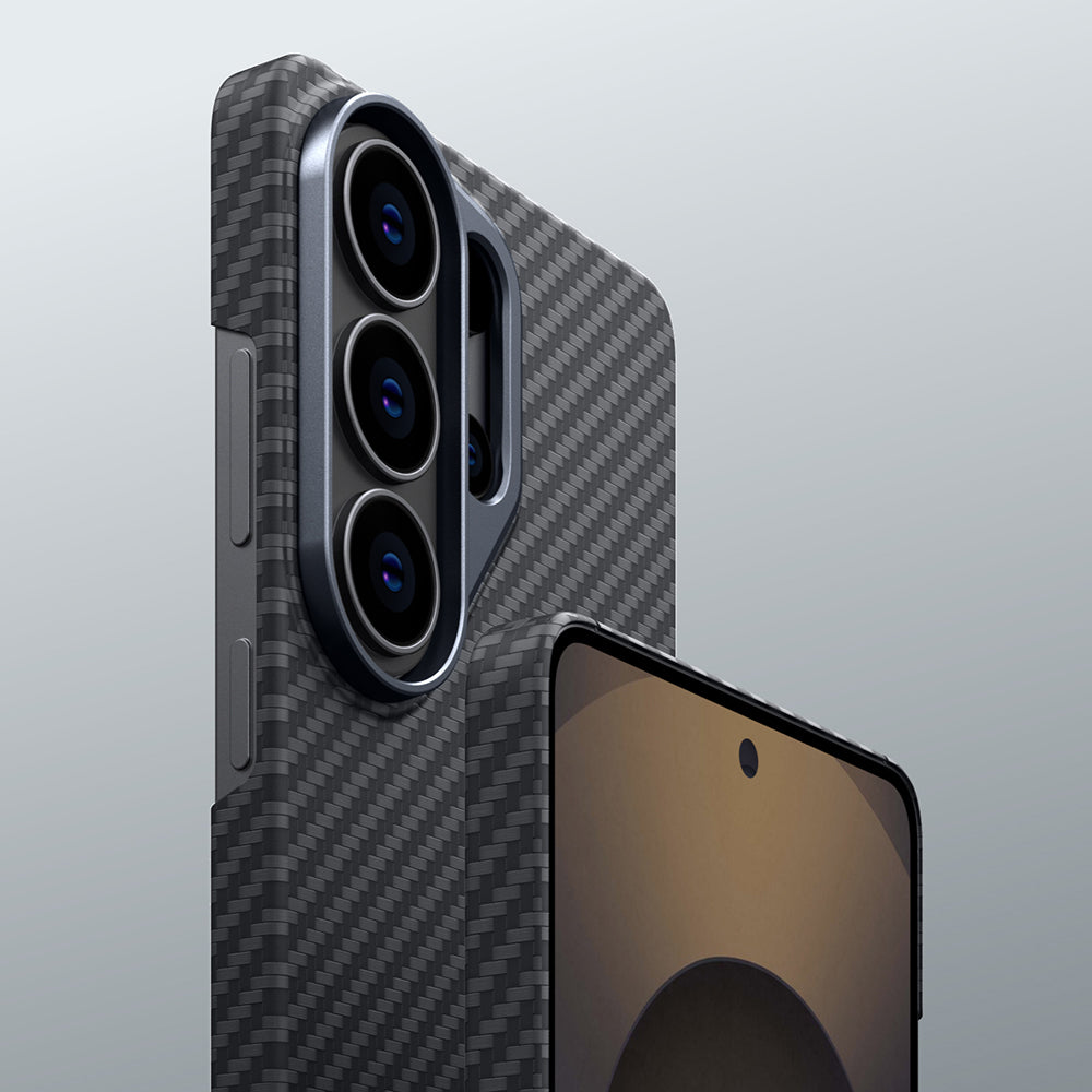 Galaxy S26 Ultra Kılıf M-safe Şarj Özellikli 1500D Aramid Fiber Amazingthing Titan Max Serisi Kılıf