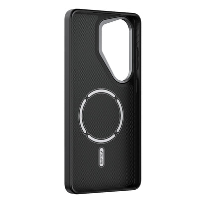 Galaxy S26 Ultra Kılıf M-safe Şarj Özellikli 600D Metal Kamera Çerçeveli Raptic Aramid Dual Serisi Kılıf