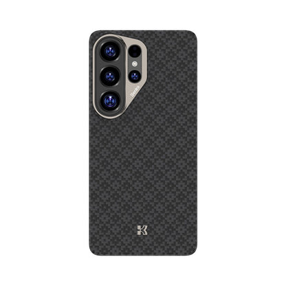 Galaxy S26 Ultra Kılıf M-Safe Şarj Özellikli Benks ArmorAir ArmorGrid Serisi Kevlar Karbon Kılıf