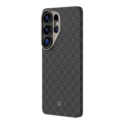 Galaxy S26 Ultra Kılıf M-Safe Şarj Özellikli Benks ArmorAir ArmorGrid Serisi Kevlar Kılıf