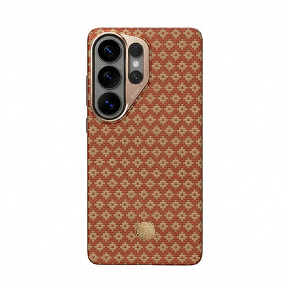 Galaxy S26 Ultra Kılıf M-Safe Şarj Özellikli Benks ArmorAir ArmorGrid Serisi Kevlar Kılıf
