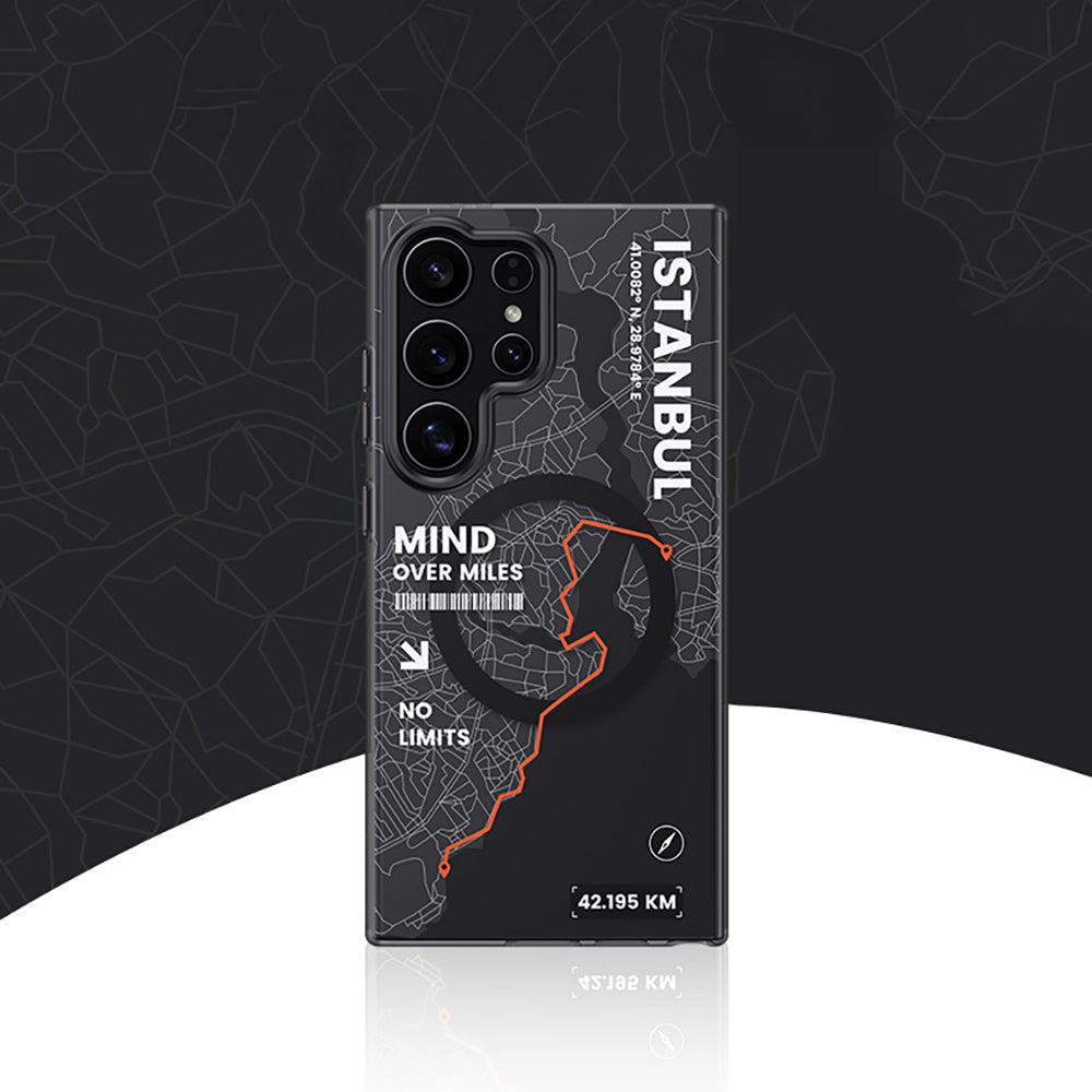 Galaxy S26 Ultra Kılıf M-safe Şarj Özellikli Benks City Serisi Kılıf