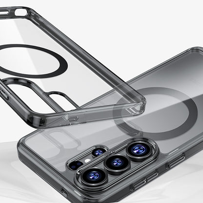 Galaxy S26 Ultra Kılıf M-safe Şarj Özellikli Benks Crystal Serisi Şeffaf Kılıf