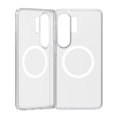 Galaxy S26 Ultra Kılıf M-safe Şarj Özellikli Benks Magnetik Crystal Serisi Şeffaf Kılıf
