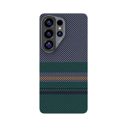 Galaxy S26 Ultra Kılıf M-safe Şarj Özellikli Karbon Fiber Tasarımlı Benks Aurora ArmorPro Kevlar Kılıf