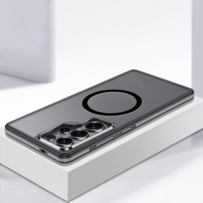 Galaxy S26 Ultra Kılıf M-safe Şarj Özellikli Mat Görünümlü Wlons Vevo Kılıf